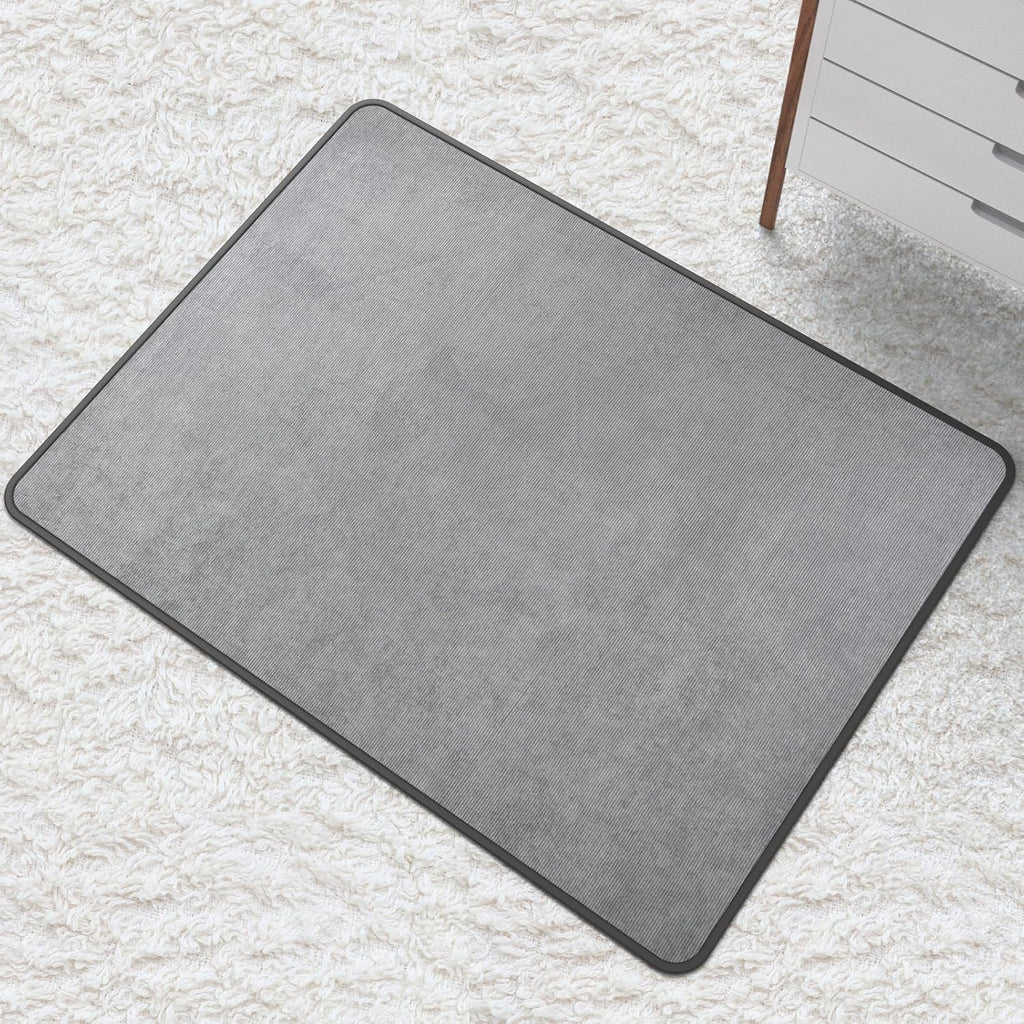 Heavy Duty Office Chair Mat for Carpet and Hardwood Floor Bohemian Desk Chair Mat Rug 36'' x 48'' Corduroy Surface Floor mats for Office Home