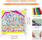 KYOQFVN Halloween Stamped Cross Stitch Kits - Image 2