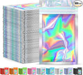 JETMORE 300 Pcs 5.5x7.9in Mylar Bags, Smell Proof Bags Foil Pouch, Holographic by Jetmore