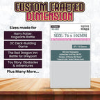 Sleeve Kings Standard Card Sleeves – 110 Count, Large Size, Compatible - Image 3