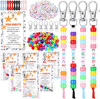 Suncalla 984 Pcs 24 Set End of Year Gift Keychain Making Kit Gift Crafts | by Unknown