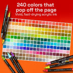ARTISTRO 240 Acrylic Paint Markers - Image 2