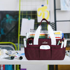 JJRING Craft Organizer Tote Bag, Art Storage Caddy - Image 7