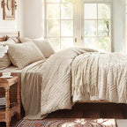 Zzlpp King Size Comforter Set 7 Pieces, All Season Boho Bedding Sets - Image 4