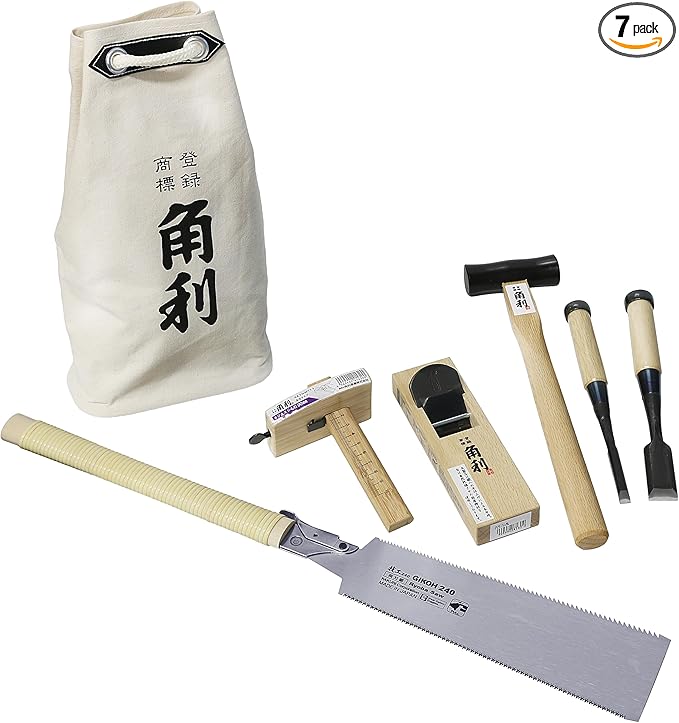KAKURI Japanese Woodworking Hand Tool Set by KAKURI