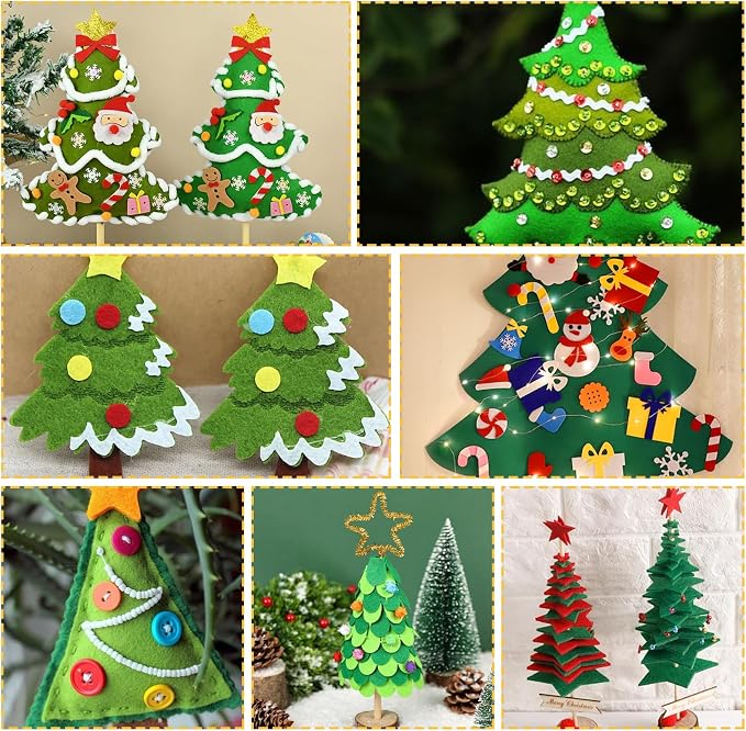 10Pcs Felt Sheets Fabric, 1mm | Polyester, - Image 5
