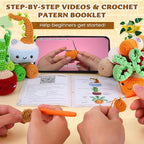 Crochetta Crochet Kit for Beginners, Beginner Crochet Kits for Adults - Image 4