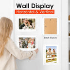 FIXSMITH A4 Picture Frame Set of 2, Display Pictures 6x8 - Image 5