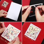 Outus 12 Sheets Self Adhesive Foam Sheets Craft 6 x 4 Inch White Double Sided - Image 4