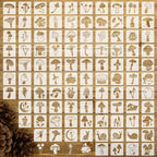 Fainne 100 Pcs 2 Inch Stencils Small Stencils by Fainne