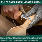 BeaverCraft S01 Wood Spoon Carving Knives Set Spoon Making Tools Kit Whittling - Image 4