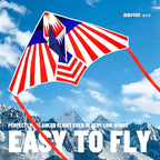 Kite, Large Delta Kites for Kids and Adults, Durable Multifunctional Beach Kite - Image 5