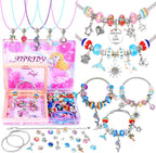 AIPRIDY Charm Bracelet Making Kit, Unicorn Mermaid Crafts Gifts Set Can - Image 7