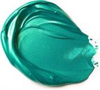 Liquitex BASICS Acrylic Paint, 118ml Tube, Metallic Aqua Green - Image 3