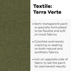 Textile Color Paint Terre VERT - Image 2