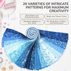 Tinyspool & Co.'s Twirlie Roll 40 Precut Quilting Fabric Strips - Image 4