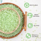 QEQEKAKA Sea Glass Stones for Crafts About 1LB Glass Pebbles Gemstones Bulk for - Image 3