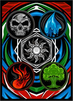 100ct Textured Matte TCG/MTG Card Art Sleeves by RealmGuard