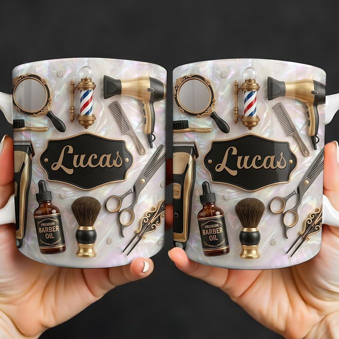 Personalized Hairstylist Mug, Unique Hairdresser Gifts - Image 4