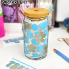 WRAPXPERT Blue Permanent Vinyl, Matte Light Blue Vinyl - Image 3