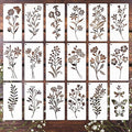 Flower Stencils for Painting, Floral Drawing Templates for Wood Wall Canvas by Felixcraft-DIYDreamscape