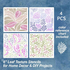 Wall Stencils for Painting Large Pattern, Exquisite Leaf Designs for Wall - Image 6