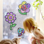 atydkug Window Suncatcher Gemstone Sticker Craft Kits - Image 5