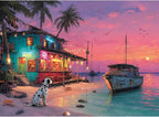 Diamond Art Kits for Adults Beginner, Beach DIY Landscape Painting Diamond by WUDWL
