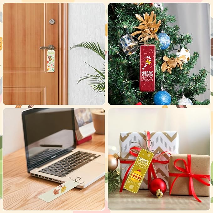 50 Sets 6 x 2 Inch Large Size Wooden Bookmarks - Image 7