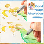 35 Sheets Watercolor Paper Pad 9x12 Inch, 140 lb/300 GSM Cold Press Water Color - Image 4
