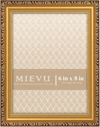 6×8 Picture Frame Gold by MIEVU
