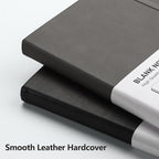 RETTACY Blank Journal Notebook, 192 Pages, A5 Medium Size | Leather Hardcover - Image 4
