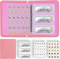 400-Pocket Fireproof Coin Collection Book & 36 Paper Money Organizer Binder | by Hontom