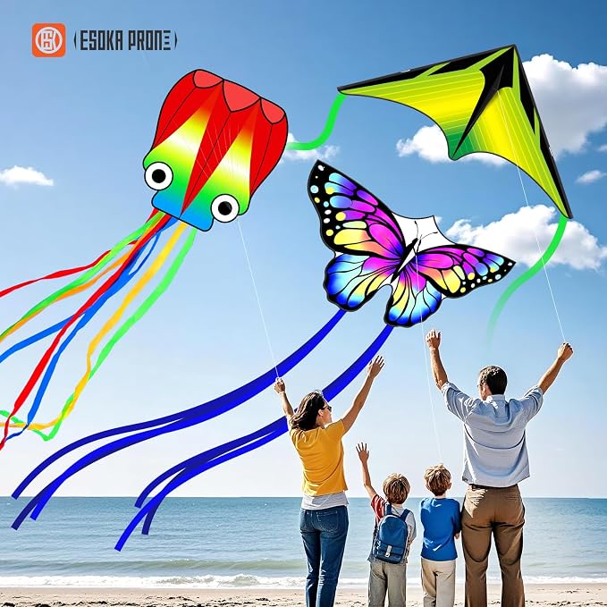Kites for Kids & Adults, Large Kite for Beginners, Kites for Kids Ages 4-8 - Image 2