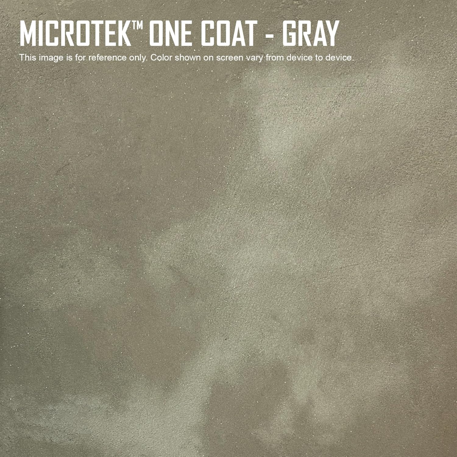 SureCrete MicroTek One Coat | Gray | 40 lb Bag | Microcement Overlay for Interior & Exterior Walls, Bathrooms, Fireplace Surrounds & Floors