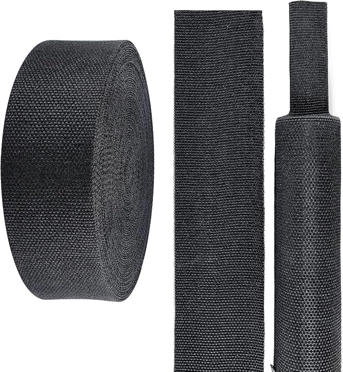 2 in 1 Heat Shrink Braided Sleeving Fabric Tubing-Ideal fit Irregular Shape by Sunnarepoon