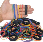 Rubber Bands Assorted Sizes Elastic Rubber Bands Office Supplies 0.5lbs | Heavy - Image 2