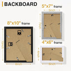 Vittanly 15 Pack Picture Frames Collage Wall Decor, Gallery Frame Set - Image 9