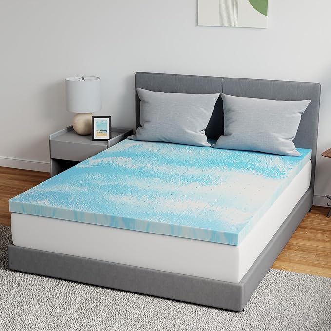 Novilla Memory Foam Mattress Topper California King by Novilla
