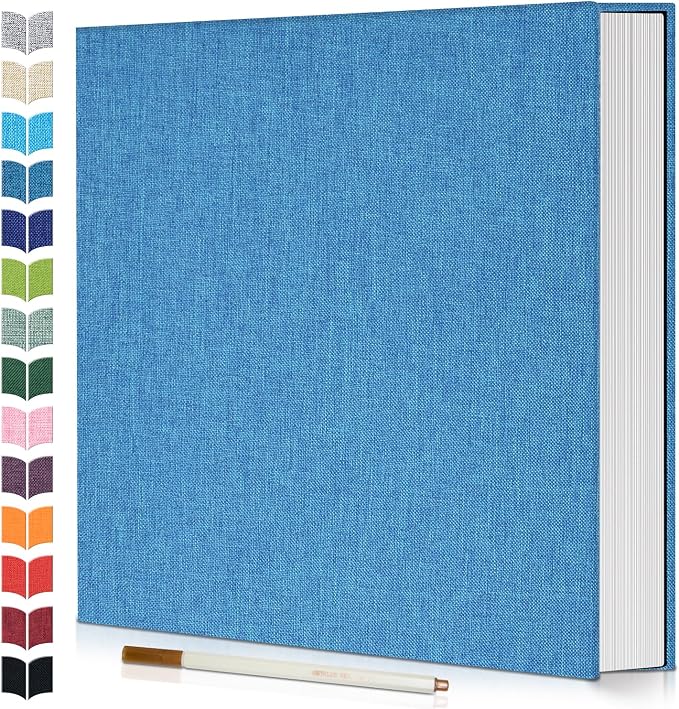 Artfeel Photo Album Self Adhesive Scrapbook, 120 Pages Large Photo Book by Artfeel