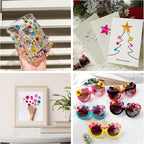 1200+pcs 6~15mm Self-Adhesive Gem Stickers Various Shapes and Colors - Image 7