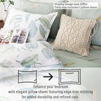 LEMIROE Botanical Cotton Comforter Twin Size - Image 3