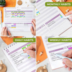 Clever Fox Habit Tracker Calendar – Inspirational Goal Tracker and Habit - Image 3