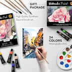 Nicpro Watercolor Paint Set for Adults, Beginner & Artists, 24 Colors - Image 6
