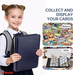 9 Pocket Card Binder, Premium Zip Trading Top Loader Binder, 720 Double Sided - Image 6