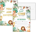 Wild One Birthday Invitations, 25 Double-Sided Invitation Cards by seclate