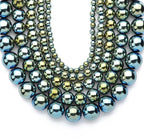 Zenkeeper 108Pcs Green Hematite Stones Beads Spacer Loose Beads Bulk by Zenkeeper