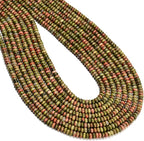 ICAI Beads Natural 2x4mm Rondelle Beads, Abacus Disk Stone Spacer Beads – Loose by CAI+YI+MING