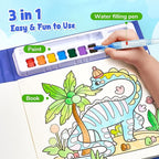 JoyCat Paint with Water Coloring Books & Shimmer Art | Art & Craft Activity - Image 3