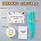 Nuvretk 7 Cute Silicone Molds for Needle Felting - Image 2
